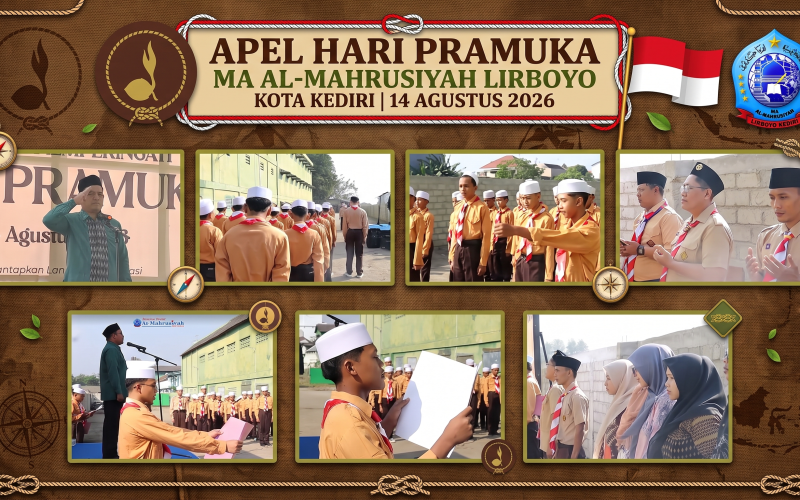 Gelorakan Semangat Tunas Kelapa! Khidmat dan Meriahnya Apel Hari Pramuka 2026 di MA Al-Mahrusiyah Lirboyo