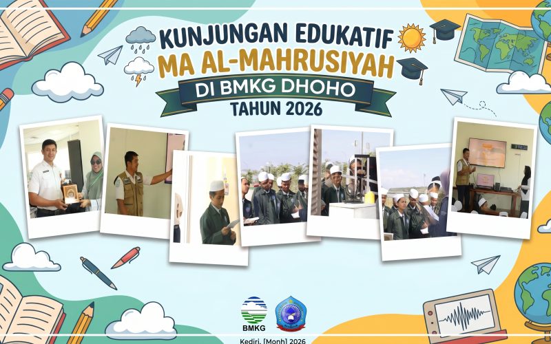Menjelajah Ilmu Cuaca: Keseruan Kunjungan Edukatif MA Al-Mahrusiyah Lirboyo ke BMKG Dhoho 2026